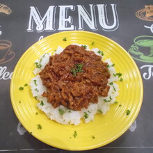 １０分で完成！　トマトキーマカレー