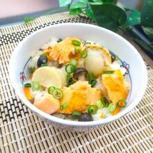 鮭とほたての炊き込みご飯