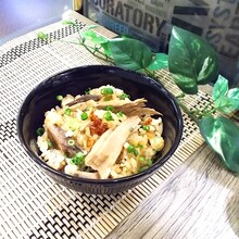 サラダかつおの炊き込みご飯