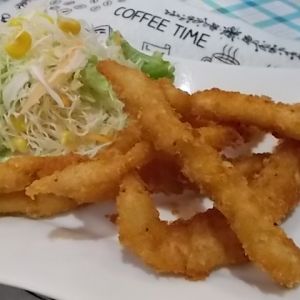 チキンスティックへそまがり　しょうゆ味