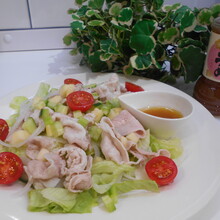 冷しゃぶサラダ (かけうめドレッシング)