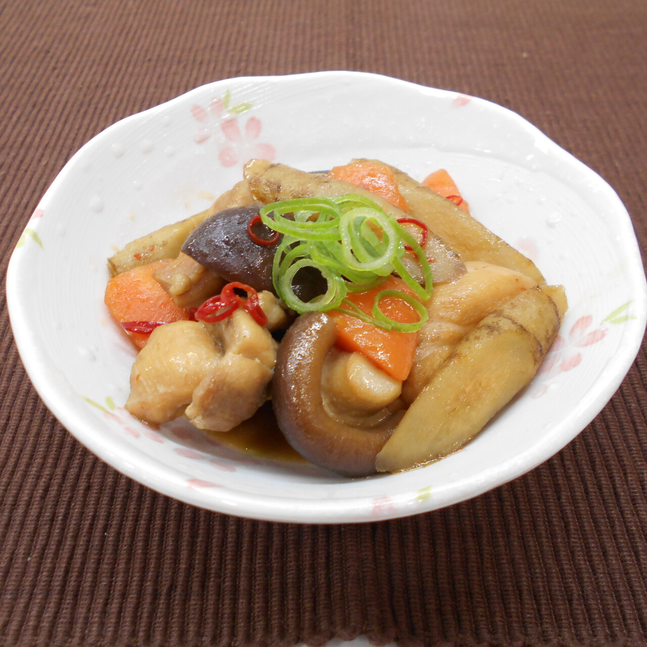 甘辛鶏ごぼう