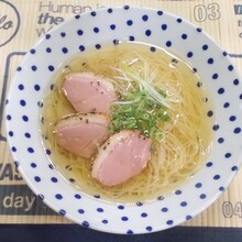 鴨南蛮風汁ビーフン　ケンミン焼ビーフンで♪