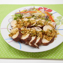 鶏むね肉の紅茶煮