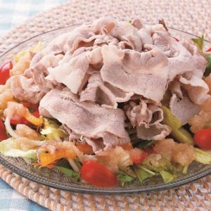 かけうめで おろし豚しゃぶサラダ