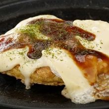 カマンベールお好み焼き