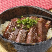 ステーキど～ん（柚子胡椒ご飯）