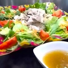 冷しゃぶマロニーサラダ　ピエトロドレッシング