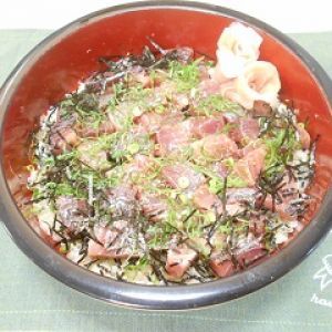 かつおてこね寿司　伊勢志摩の郷土料理