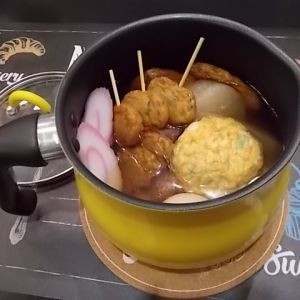 マルチポットで　ちょこっとおでん