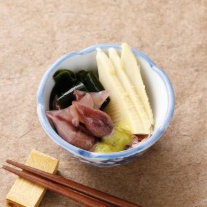 たけのこと ホタルイカの酢味噌和え