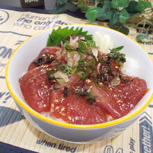 鰹のあつめし風丼