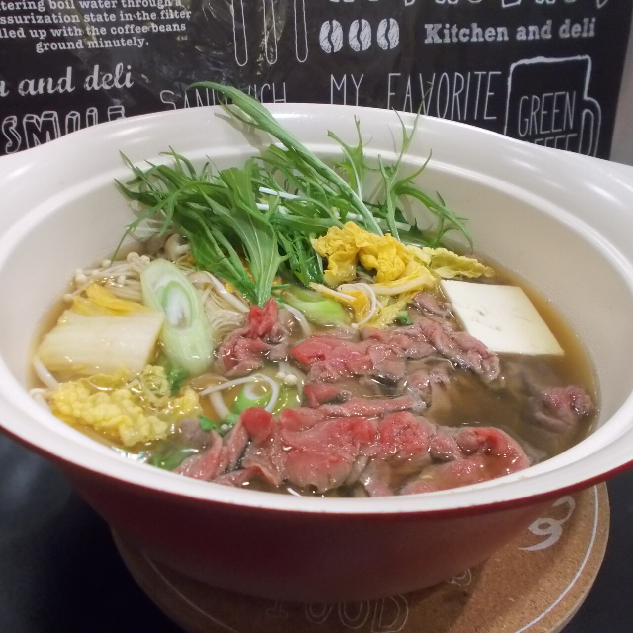 豆腐入り肉すい鍋