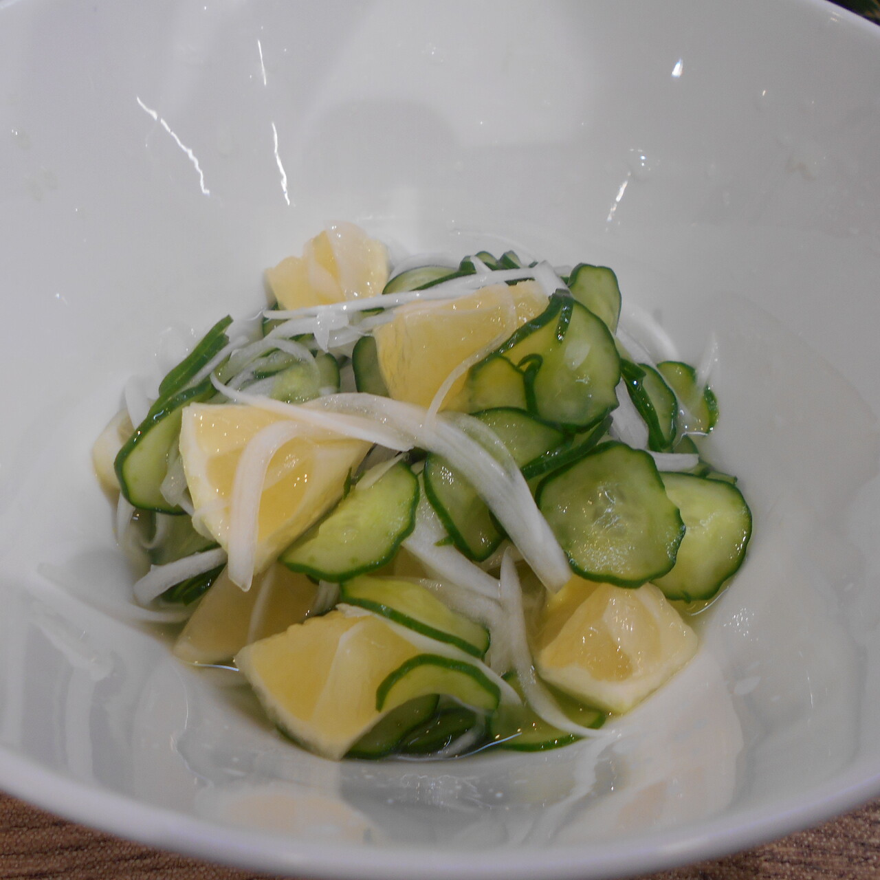 小夏と新玉ねぎの酢の物