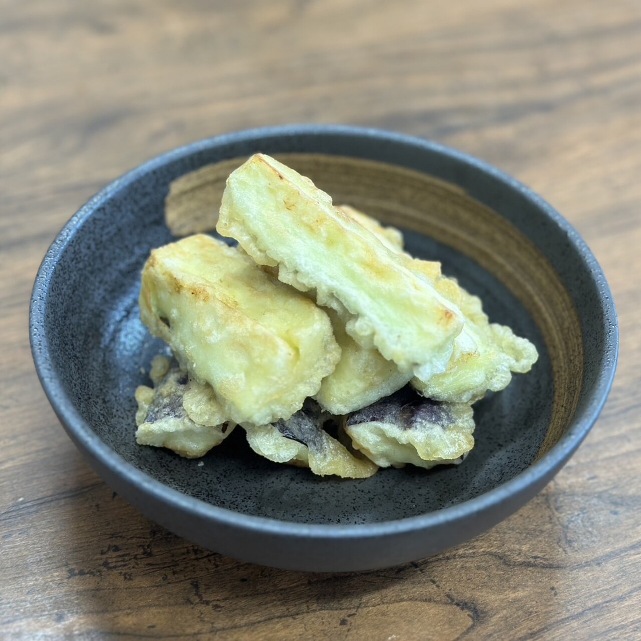 熊本大長なすの天ぷら