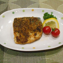鯖の粒マスタード揚げ