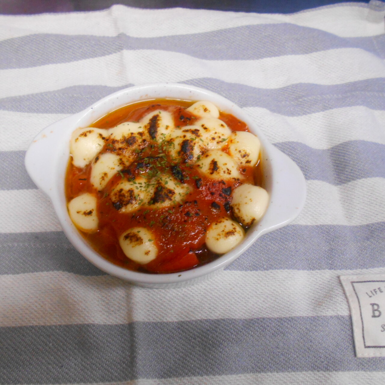 トマトのミートソース焼き