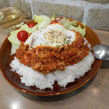 ワンパンで作る!!ロコモコ風