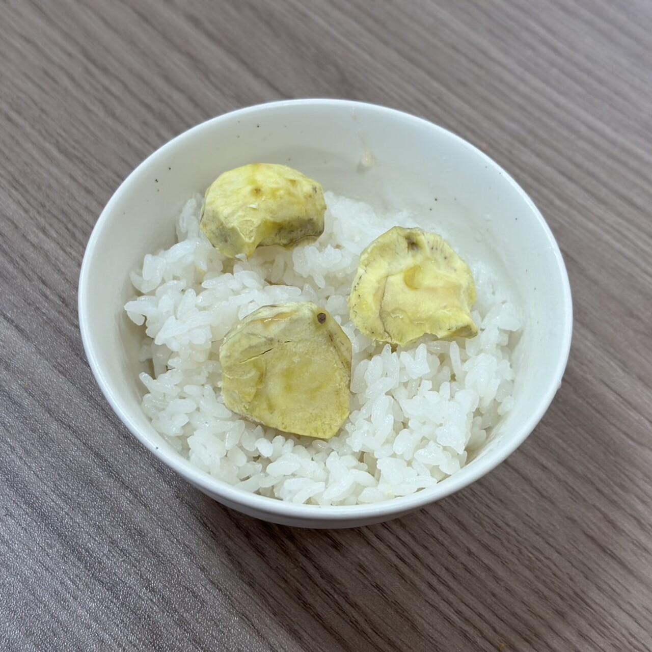 生栗から作る栗ご飯
