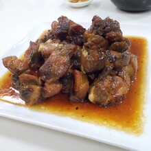 梅シロップでスペアリブ煮