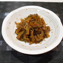 ゴーヤとおじゃこの甘辛煮