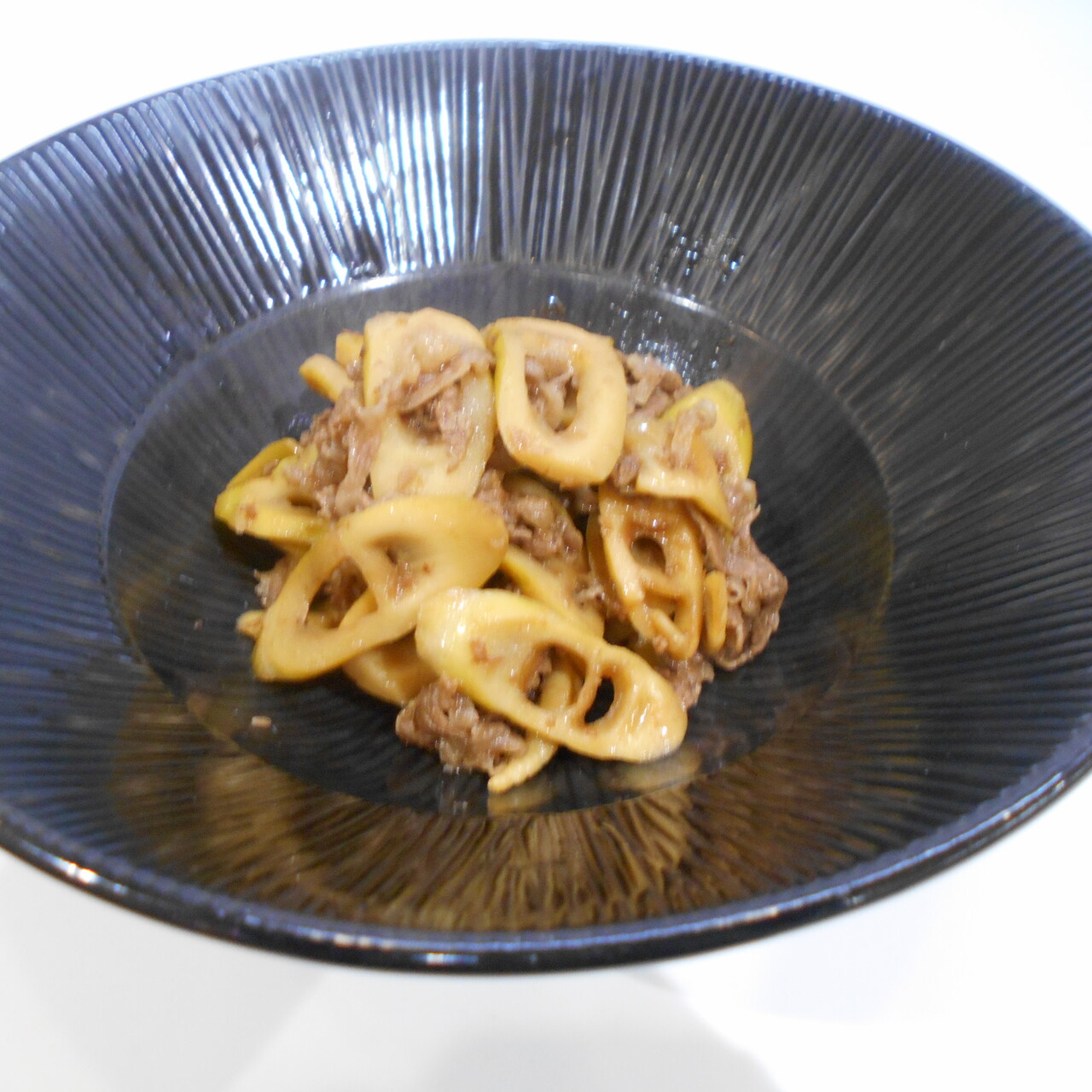 四方竹と牛肉の煮物