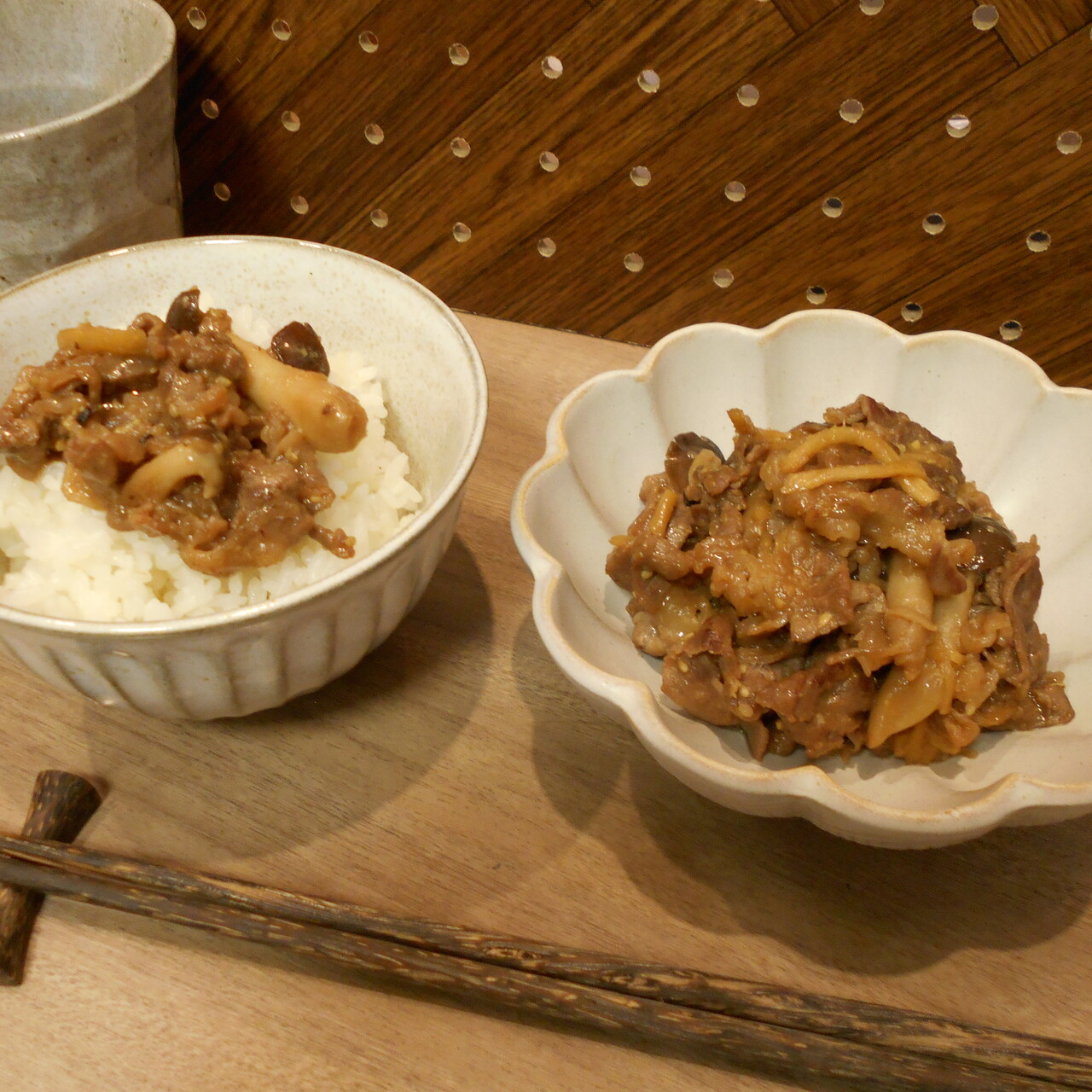牛肉のみそしぐれ煮