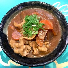 赤だし味噌の豚バラどて煮