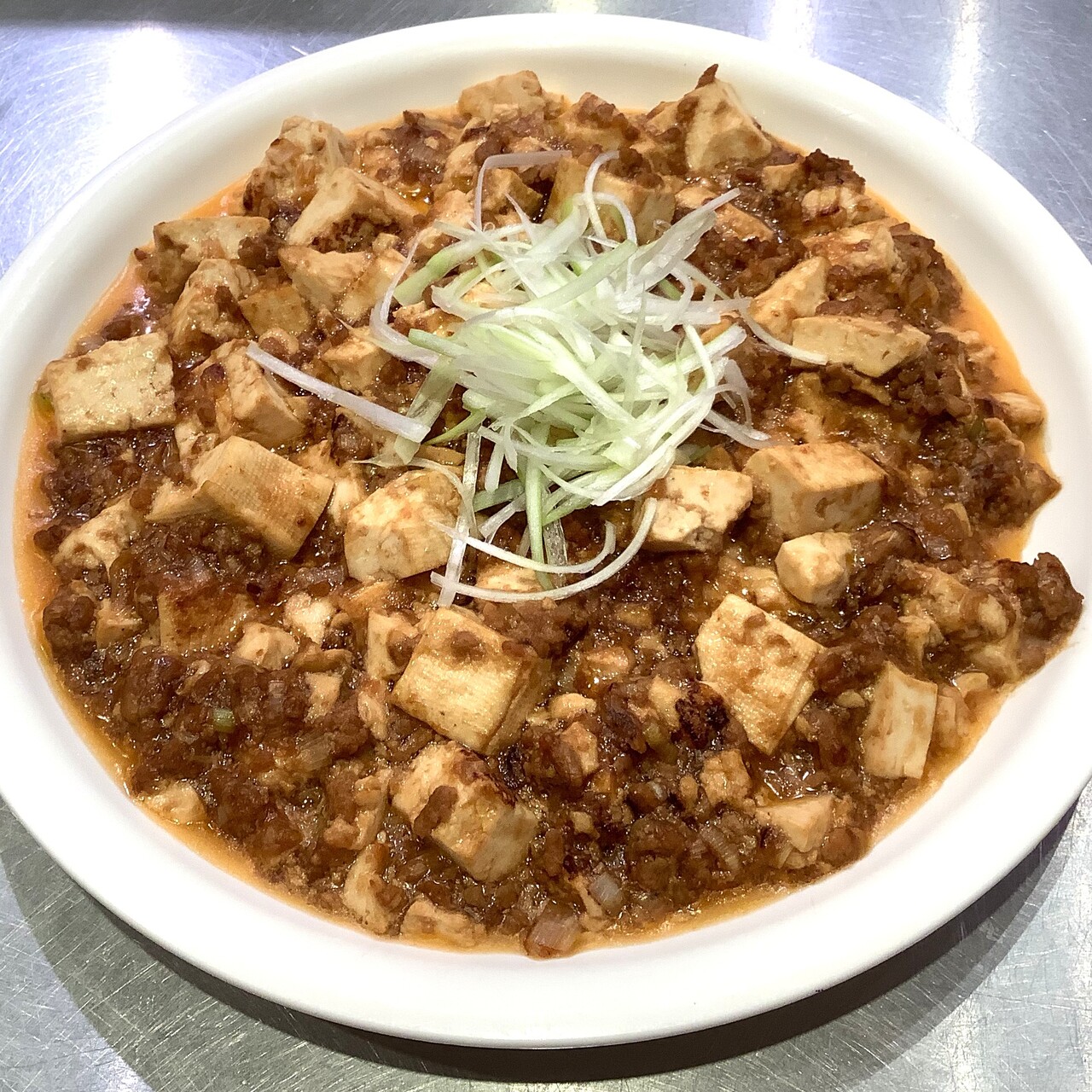 赤だし味噌で麻婆豆腐