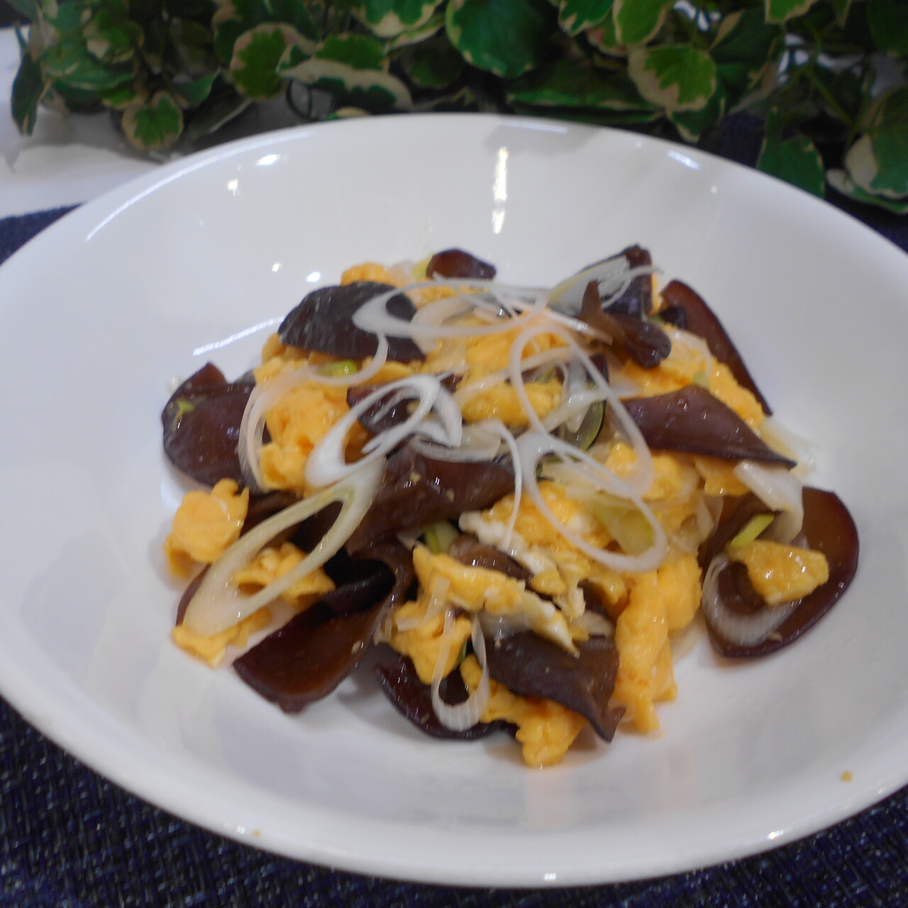 きくらげとたまごの中華炒め