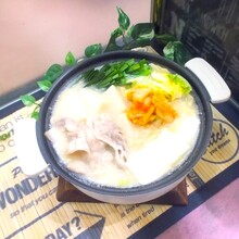 餅入り豆乳キムチ鍋