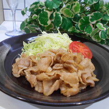 甘酒を使って 豚肉の生姜焼き