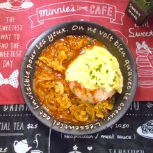 ダブルトマト　ポークハヤシとトマたまごはん