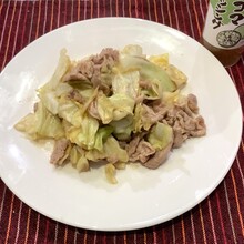 直七ごまドレッシングで炒め物