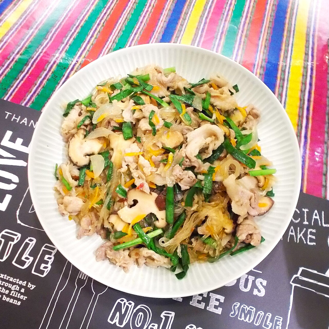 ダイショーつけ旨オイル　焦がし醤油味　チャプチェ