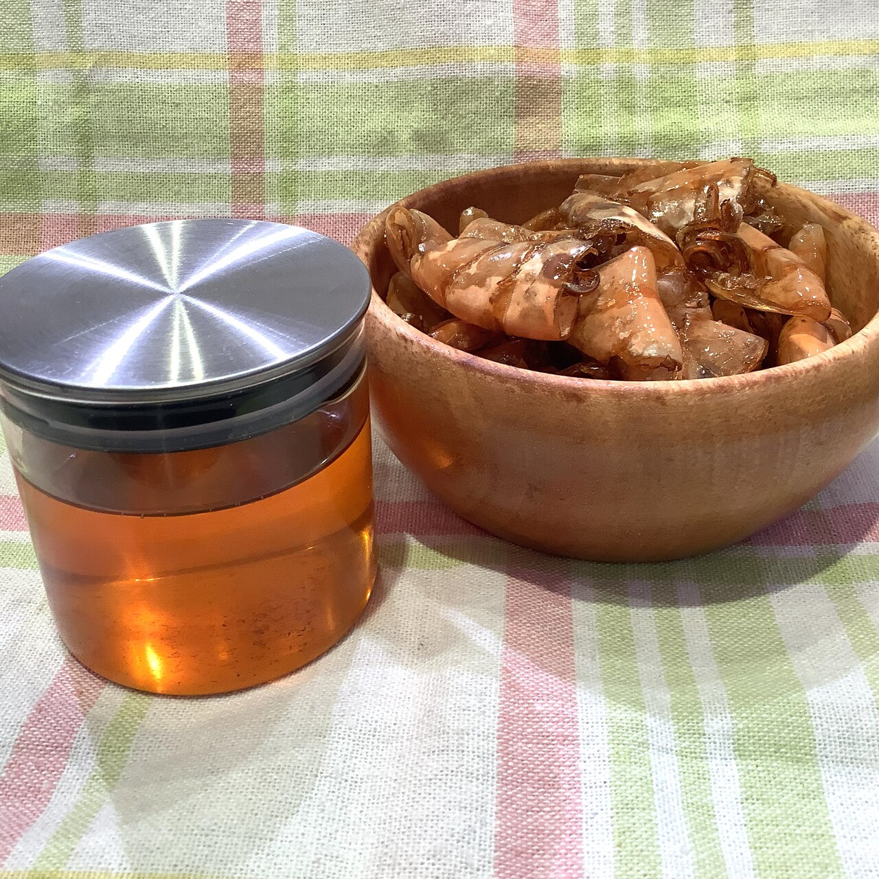 えびの殻から作る蝦油(シャーユ)