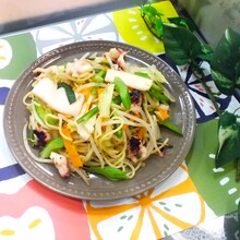 いか塩焼きそば